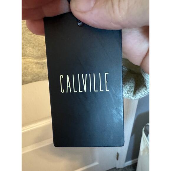 MENS CALIVILLE MIXED-FABRIC FLEECE HOODIE - NWT-Large - Picture 5 of 6